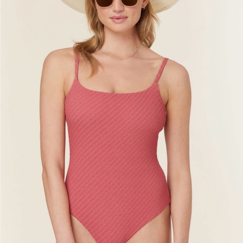 Andie The Jetties One-Piece Swimsuit - Macrame Sedona - Medium Long Torso - NWT